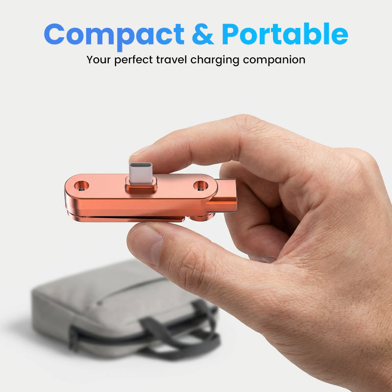 🔥Fast Charging Adapter with 360° Foldable Phone Stand🔥