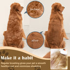 🔥2026 SALE - 2-IN-1 Pet Self-Detangling & Grooming Comb