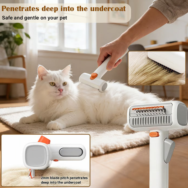 🔥2026 SALE - 2-IN-1 Pet Self-Detangling & Grooming Comb