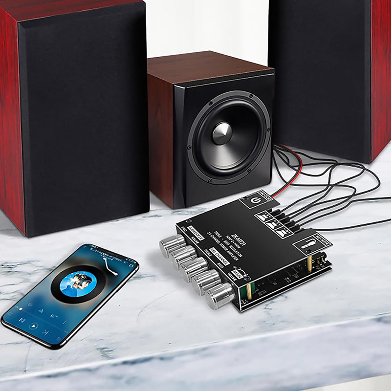 🔥HOT SALE🔥2.1 Channel Bluetooth - compatible Audio Power Amplifier Module🔊 Upgrade Your Audio Experience! 🔊
