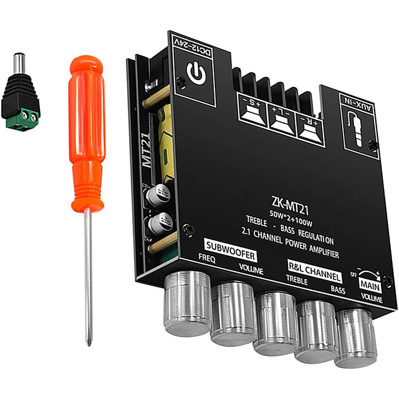 🔥HOT SALE🔥2.1 Channel Bluetooth - compatible Audio Power Amplifier Module🔊 Upgrade Your Audio Experience! 🔊