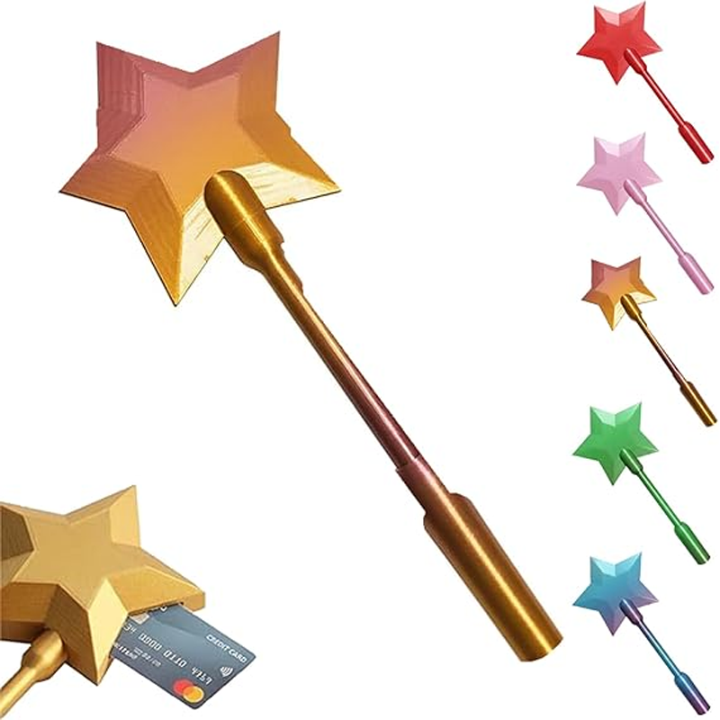 🔥2026 Fashion New Styles🔥3D Printed Star-Topped Tap-to-Pay Wand