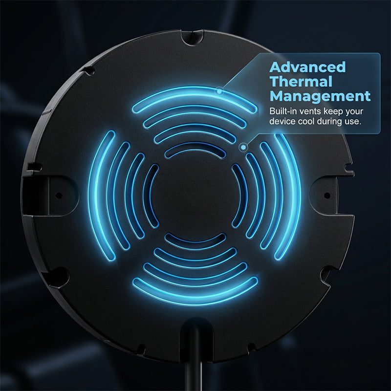 🔥2026 New Arrival🔥Invisible Mount Under-Desk Wireless Charger – Effortless Auto Charging!