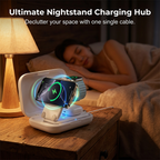 🔥HOT SALE＆50％OFF🔥Foldable Magnetic Wireless Charger 3-in-1 – Portable Charging Station for Phone, Watch & Earbuds