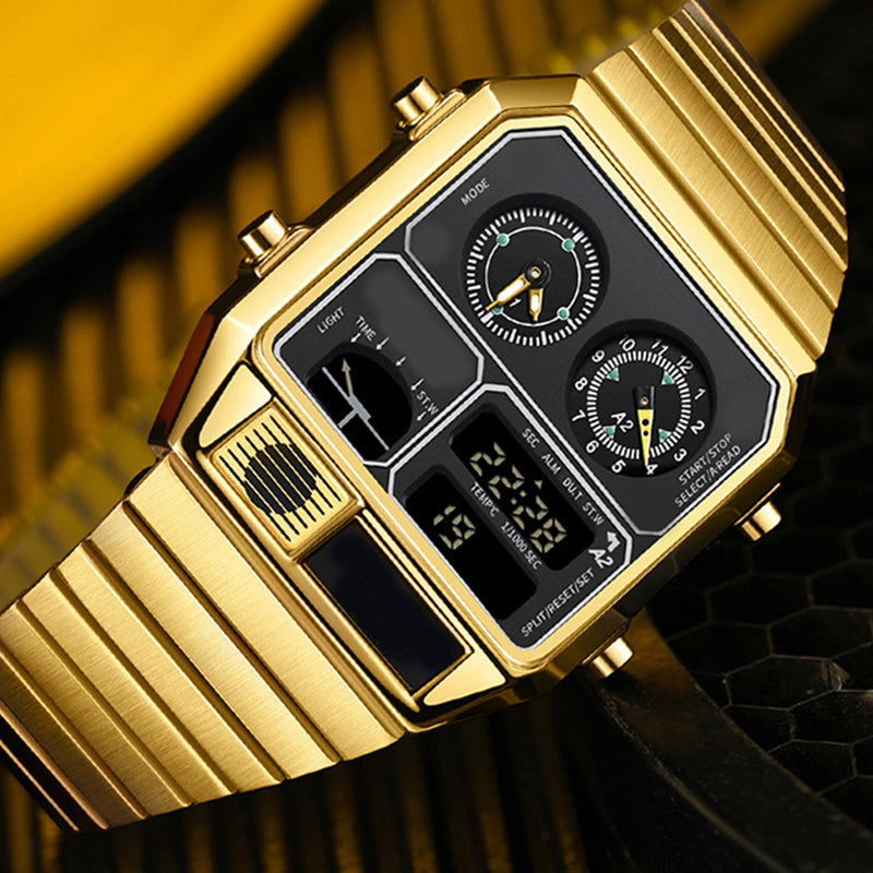 🔥HOT STYLE🔥Men's Retro Multi-Function Digital Watch – Durable, Waterproof & Fashionable