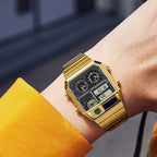 🔥HOT STYLE🔥Men's Retro Multi-Function Digital Watch – Durable, Waterproof & Fashionable