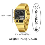🔥HOT STYLE🔥Men's Retro Multi-Function Digital Watch – Durable, Waterproof & Fashionable