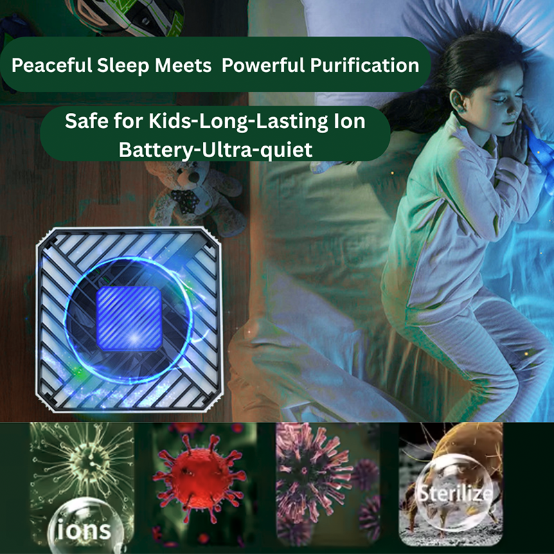 🌿💨 Home Air Purifier – All-around protection 🛡️🏠 for fresh, clean indoor air, ideal for combating allergens, dust, and odors. 🎁