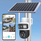 🔥2026 New Upgrade ＆ Hot Sale🔥Wireless Outdoor Solar Security Cameras with Dual Lens