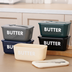 🚨BIG DISCOUNT!🔥Large Plastic Butter Dish With Lid & Knife