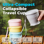 🥤Collapsible Silicone Travel Cup with Lid