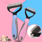 🐱🐶Premium Coat Brush for Cats and Dogs | Soft Deshedding Brush💖