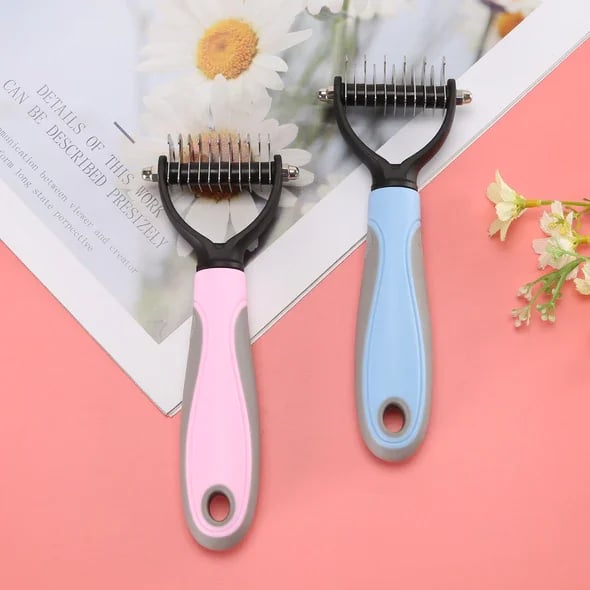 🐱🐶Premium Coat Brush for Cats and Dogs | Soft Deshedding Brush💖