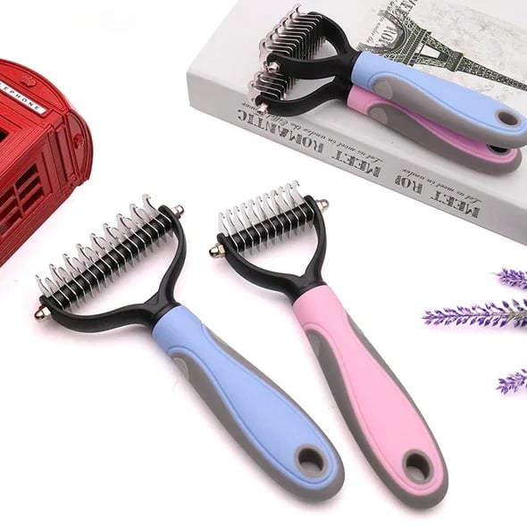 🐱🐶Premium Coat Brush for Cats and Dogs | Soft Deshedding Brush💖