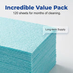 🥳2026 HOT SALE🥳💞50K+ SOLD!⏳✨ 49% OFF! Water‑Soluble Floor Sheets – Just drop in water, no measuring. Cleans & shines all floors. Safe & streak‑free. 120 sheets pack. Your daily helper. 🧹💧
