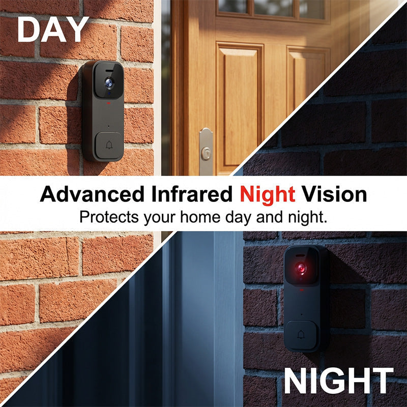 📢📢50% OFF !! ⏰Smart Video Doorbell with 4.3" Display Screen📹🚪