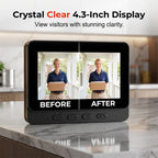 📢📢50% OFF !! ⏰Smart Video Doorbell with 4.3" Display Screen📹🚪