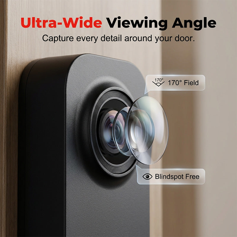 📢📢50% OFF !! ⏰Smart Video Doorbell with 4.3" Display Screen📹🚪