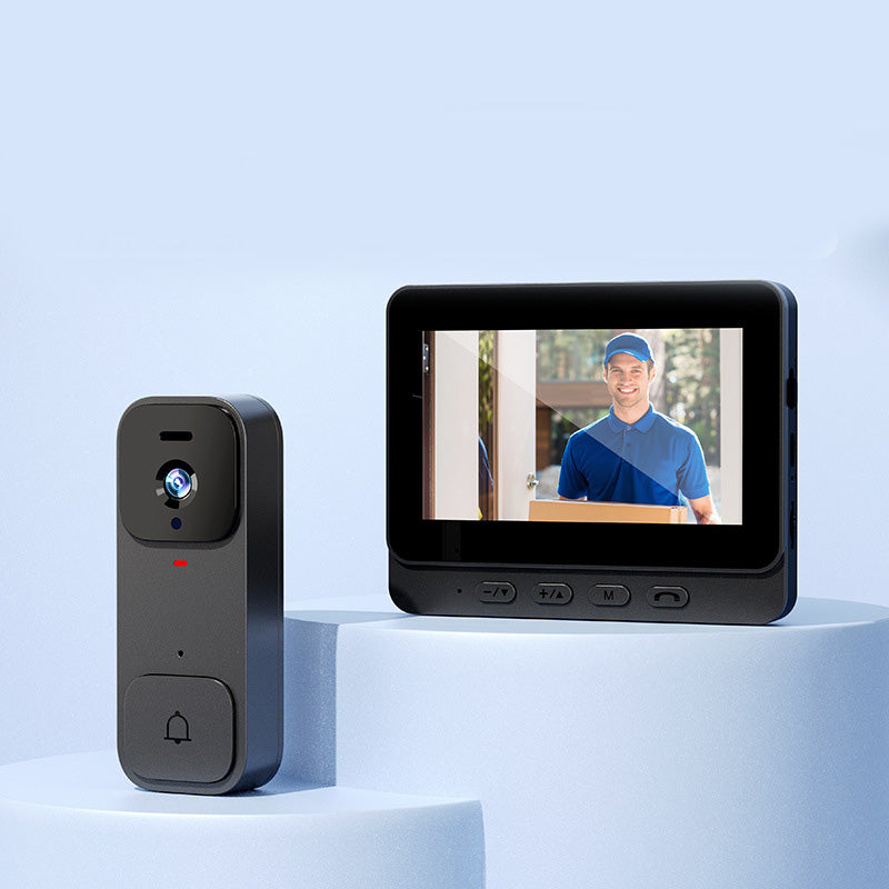 📢📢50% OFF !! ⏰Smart Video Doorbell with 4.3" Display Screen📹🚪