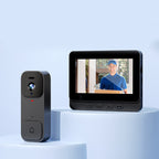 📢📢50% OFF !! ⏰Smart Video Doorbell with 4.3" Display Screen📹🚪