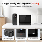 📢📢50% OFF !! ⏰Smart Video Doorbell with 4.3" Display Screen📹🚪