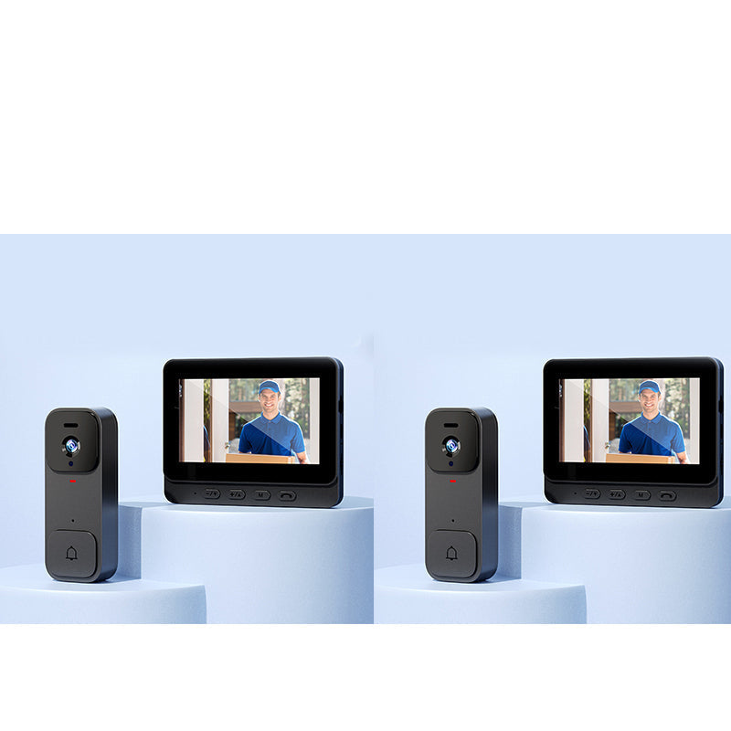 📢📢50% OFF !! ⏰Smart Video Doorbell with 4.3" Display Screen📹🚪