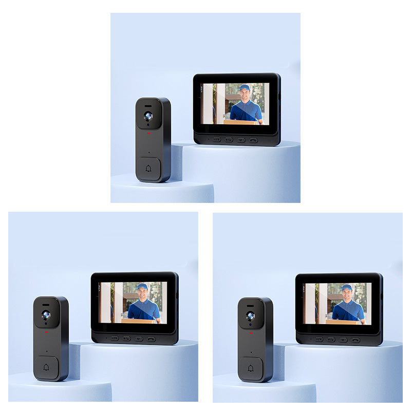 📢📢50% OFF !! ⏰Smart Video Doorbell with 4.3" Display Screen📹🚪