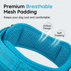 🐶🐾Easy On-Off Padded Dog Harness – No-Pull & Breathable – Safe & Comfortable
