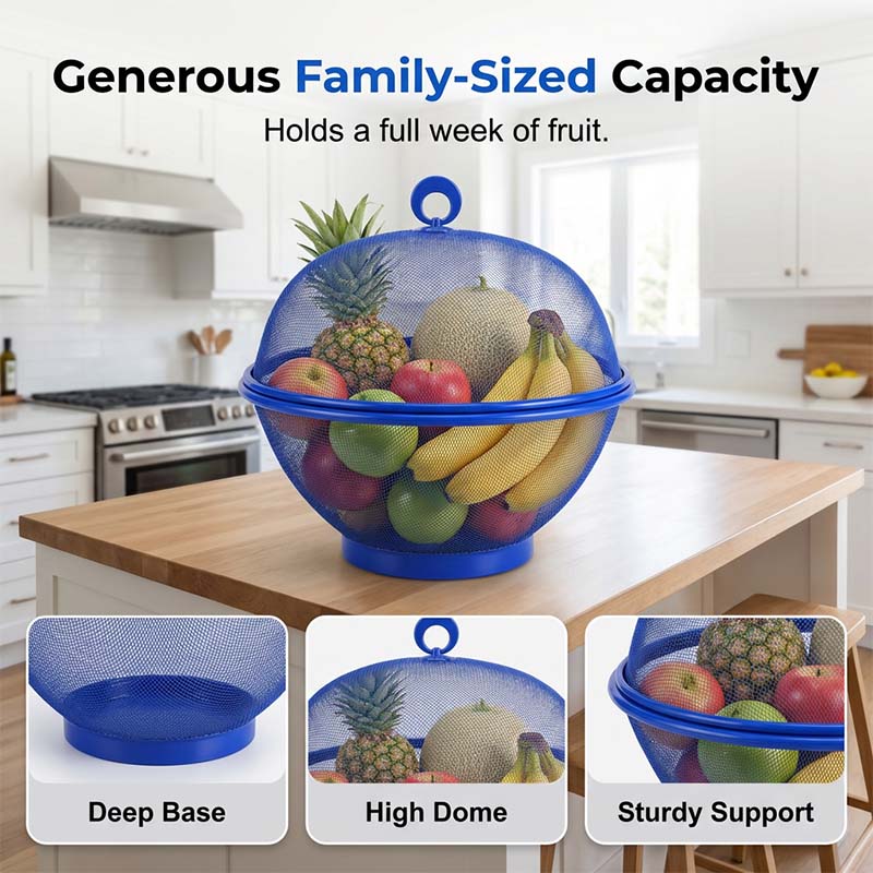 ⏳Limited-time 50% off⏰Fruit Basket with Lid🍇🍏🧺