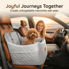 ⏳Limited-time 50% off⏰Quilted Pet Booster Car Seat🐈🐕💺