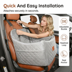 ⏳Limited-time 50% off⏰Quilted Pet Booster Car Seat🐈🐕💺