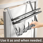 🔥 LIMITED-TIME 49% OFF! ✨ Over-The-Door Hook with Basket – Space-Saving, Strong, Tool-Free 🚪