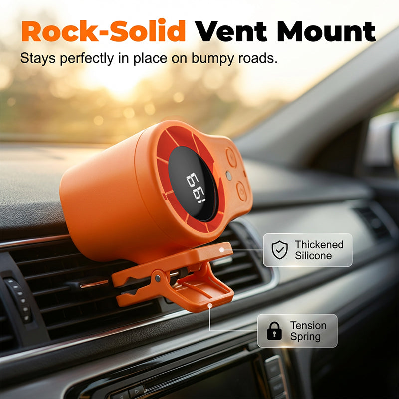 🥳SUMMER HOT SALE🥳💞50K+ SOLD!💥50% OFF! 🔥Hands-Free Personal Cooling Fan with LED Display