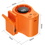 🥳SUMMER HOT SALE🥳💞50K+ SOLD!💥50% OFF! 🔥Hands-Free Personal Cooling Fan with LED Display