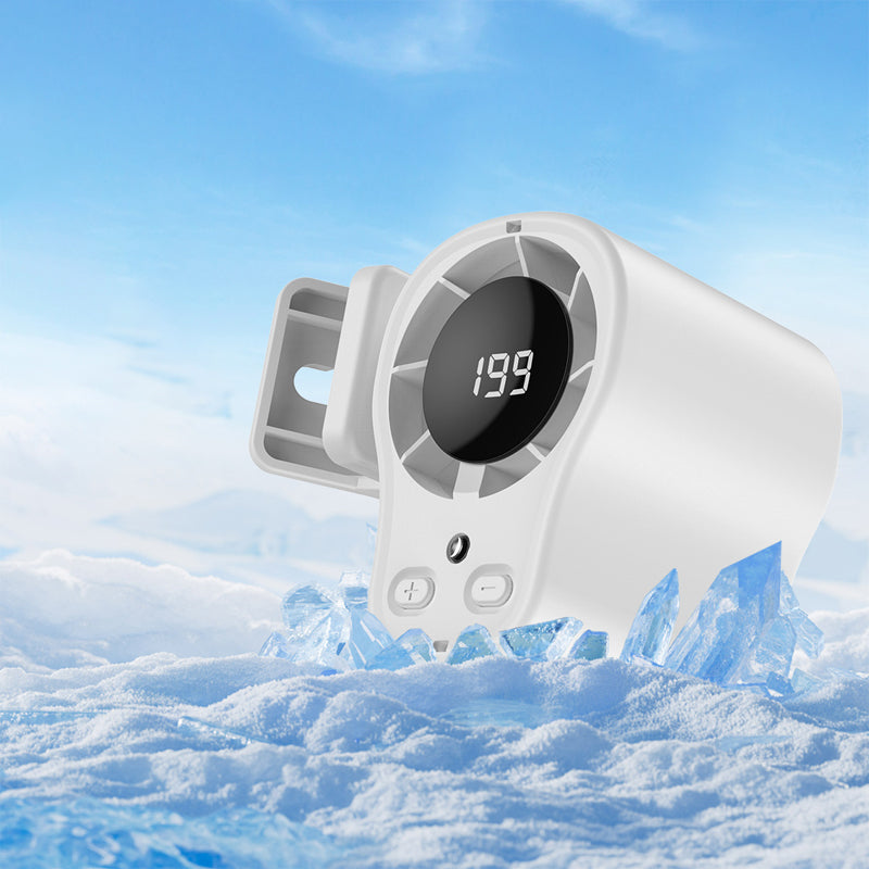 🥳SUMMER HOT SALE🥳💞50K+ SOLD!💥50% OFF! 🔥Hands-Free Personal Cooling Fan with LED Display
