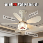 📢📢40% OFF !! ⏰3-in-1 Ceiling Fan with Light & Bluetooth Speaker 🎵 Cool Breeze, Soft Light & Smooth Music – All Day Comfort 🛋️