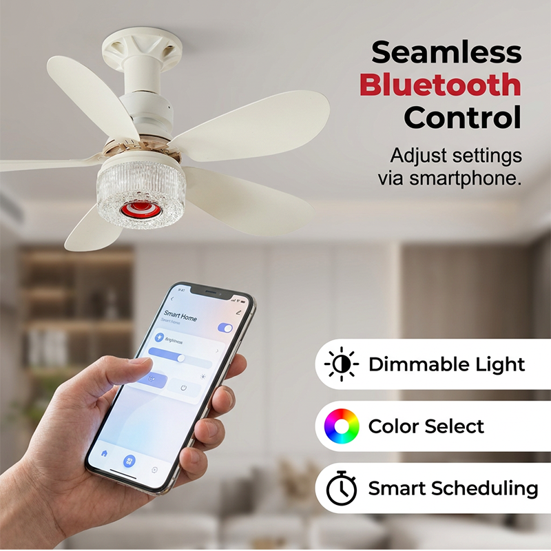 📢📢40% OFF !! ⏰3-in-1 Ceiling Fan with Light & Bluetooth Speaker 🎵 Cool Breeze, Soft Light & Smooth Music – All Day Comfort 🛋️