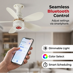 📢📢40% OFF !! ⏰3-in-1 Ceiling Fan with Light & Bluetooth Speaker 🎵 Cool Breeze, Soft Light & Smooth Music – All Day Comfort 🛋️
