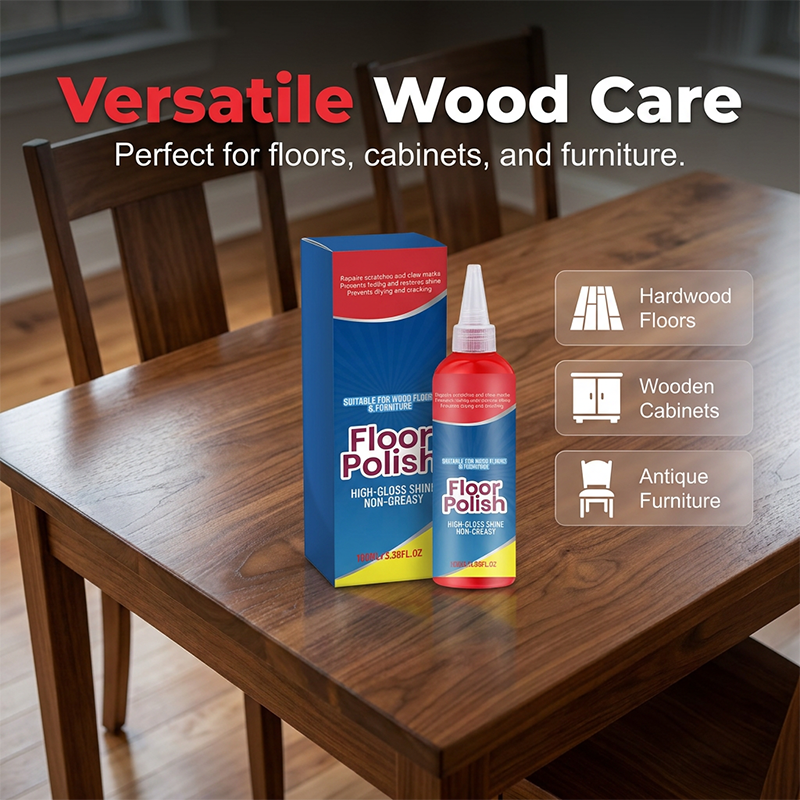 📢📢Buy 2 Get 1 Free !! ⏰ Floor Polish – Scratch Repair, Non-Greasy, Long-Lasting 🔧