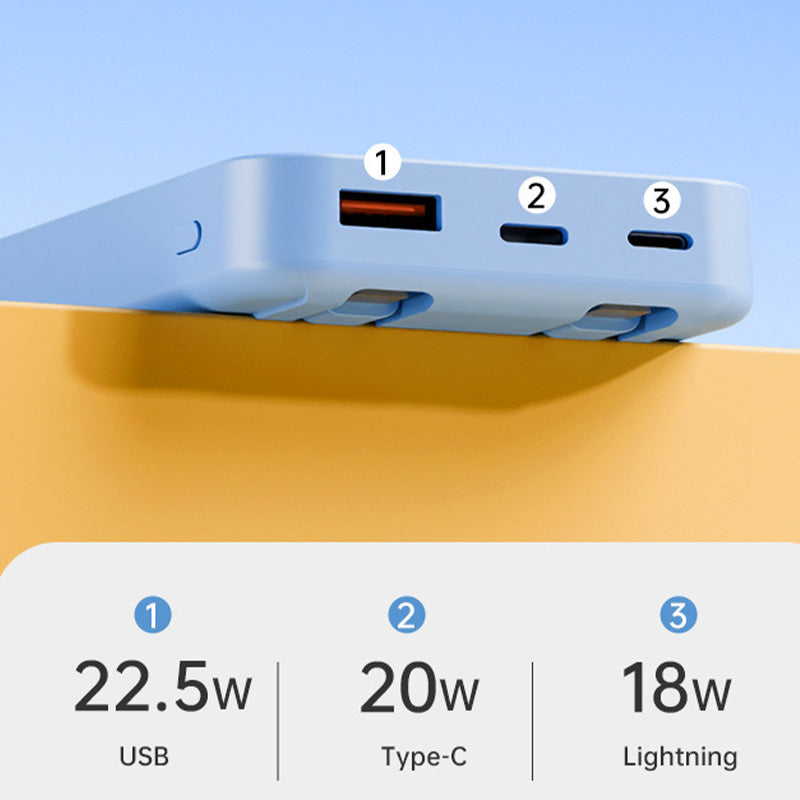 📢📢35% OFF !! ⏰Magnetic Power Bank with Stand and Fast Charging
