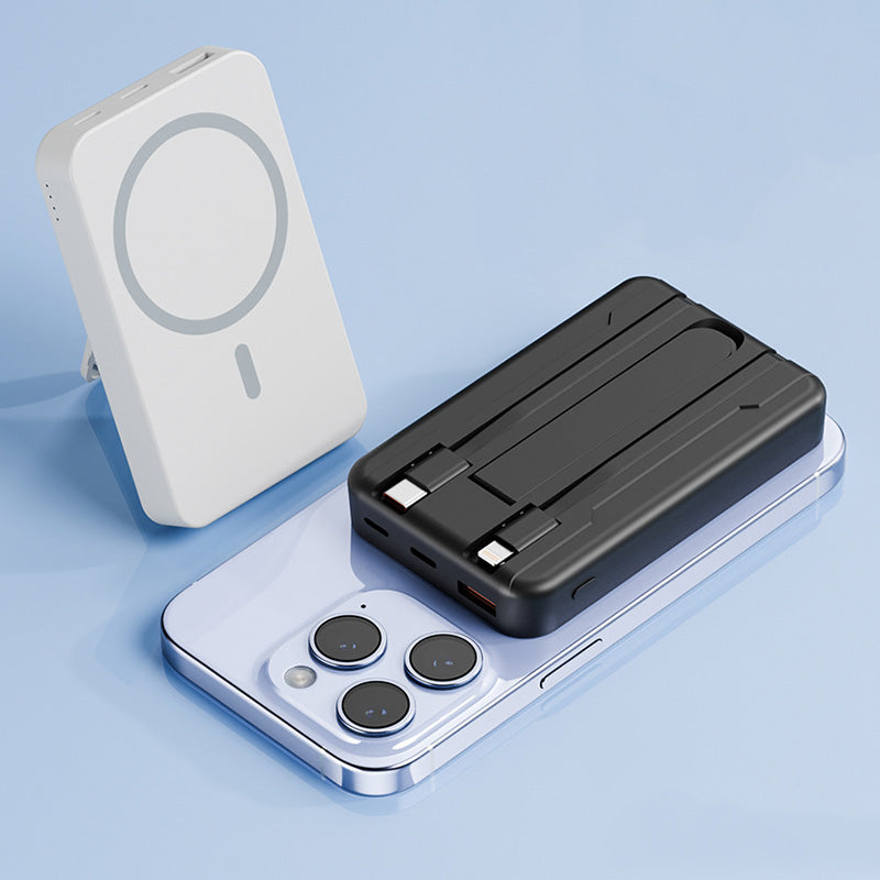 📢📢35% OFF !! ⏰Magnetic Power Bank with Stand and Fast Charging