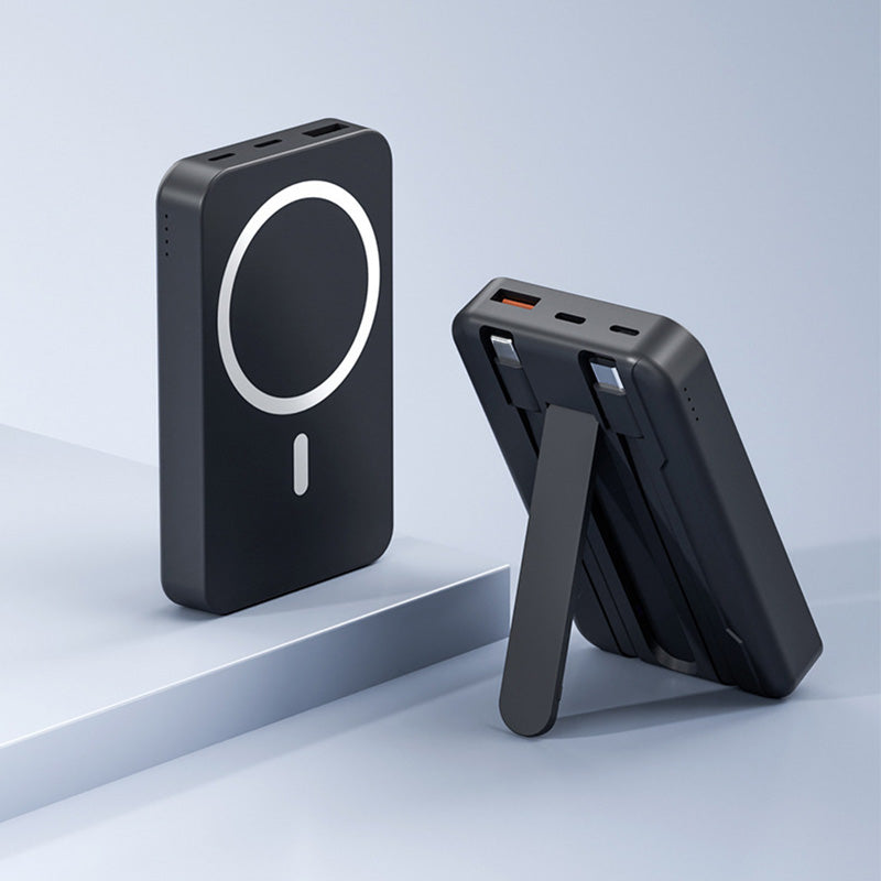 📢📢35% OFF !! ⏰Magnetic Power Bank with Stand and Fast Charging