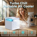 📢📢50% OFF !! ⏰Portable Air Cooler with 3 Speeds