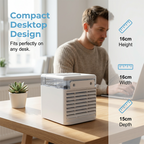 📢📢50% OFF !! ⏰Portable Air Cooler with 3 Speeds