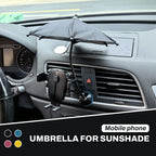 ☀️📱 Magnetic sun umbrella – block glare & UV, keep cool anywhere!