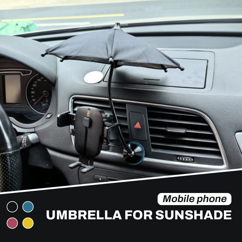 ☀️📱 Magnetic sun umbrella – block glare & UV, keep cool anywhere!