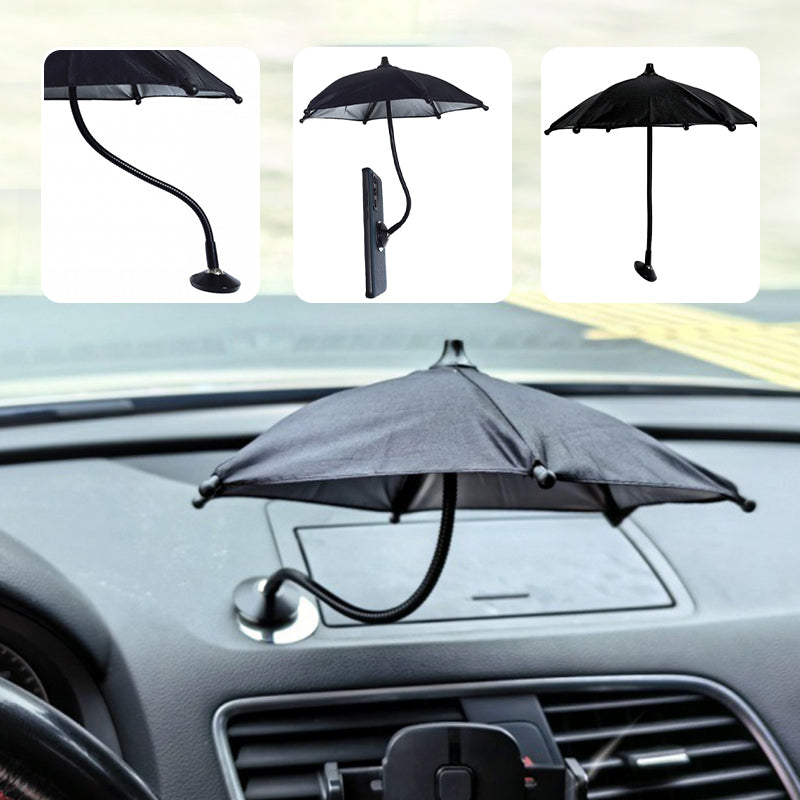 ☀️📱 Magnetic sun umbrella – block glare & UV, keep cool anywhere!