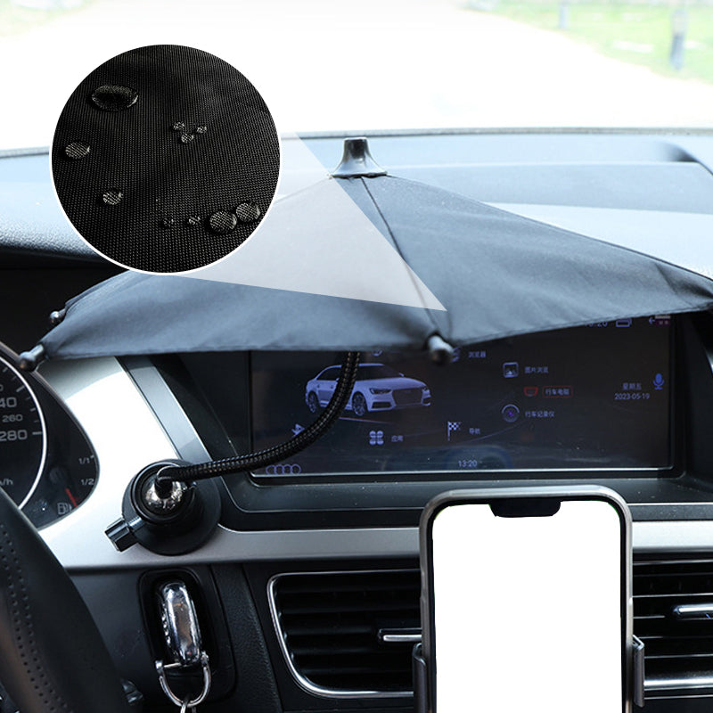 ☀️📱 Magnetic sun umbrella – block glare & UV, keep cool anywhere!
