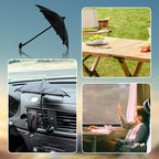 ☀️📱 Magnetic sun umbrella – block glare & UV, keep cool anywhere!
