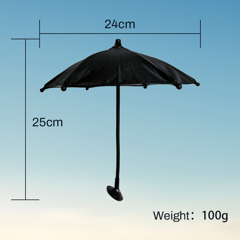 ☀️📱 Magnetic sun umbrella – block glare & UV, keep cool anywhere!